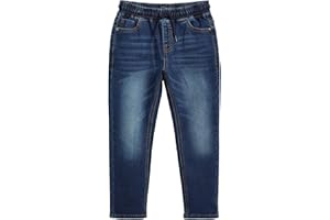 NEXT Ragazzo Jeans Elasticizzati con Elastico in Vita e vestibilità Regular