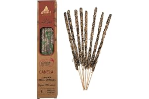 Naturlig ekologisk rökelse doftande natur – handgjord – giftfri – grymhetsfri – HOSTENATURA (kanel)