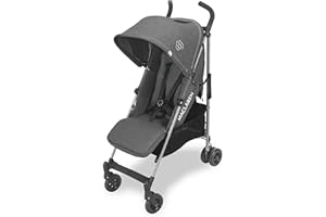 Maclaren Quest Silla de paseo - ligero, para recién nacidos hasta los 25kg, Asiento multiposición, suspensión en las 4 ruedas, Capota extensible con UPF 50+