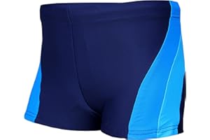 Aquarti Badehose Jungen mit Kordelzug – Schwimmhose Jungen Kinder, Badehosen für Jungen Sportlich & Schnell Trocknend
