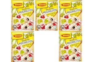 PRIMA 5 x Götterspeise Winiary Galaretka 5 razy (Weintraube klar)