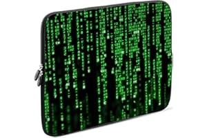 SIDORENKO 13-13,3 cala pokrowiec na notebooka - neoprenowa torba na laptopa kompatybilna z MacBook PRO/MacBook Air/Lenovo, 42 wzory do wyboru, kolor zielony