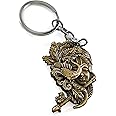 SGE 89 God Krishna Muraliwale Double Side Metal Keychain & Keyring