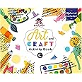 Art and Craft Activity Book C for 3-4 Year old kids with free craft material