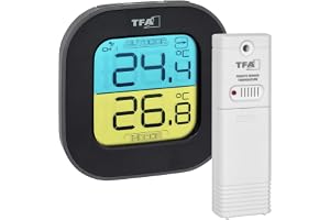 TFA Dostmann trådlös termometer FUN, 30.3068.01