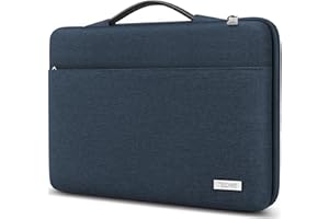 ‎TECOOL TECOOL 14 Zoll Laptop Tasche Hülle Laptoptasche für 14" Lenovo Thinkpad Ideapad HP Acer Dell Chromebook,Notebook Tasche MacBook Air 15 M4 M3 M2 2025-2023, Schutzhülle 15'' Surface Laptop,Denim Blau