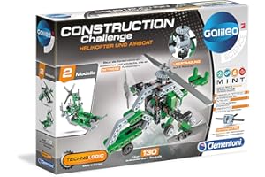 Clementoni 59014.8 - Galileo Technologic - helikopter & airboat, kolorowy