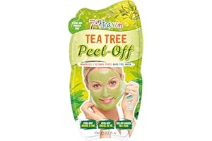 7th Heaven Tea Tree Easy Peel-Off Face Mask with Witch Hazel to Minimise and Refine Pores
