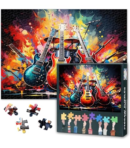 Tucocoo Puzzles de 1000 pièces pour adultes Graffiti Casques de peinture Puzzle de graffitis Musique Banksy Art 1000 pièces Puzzles pour un jeu de famille stimulant Activité DIY Puzzle coloré Tucocoo Puzzles de 1000 pièces pour adultes Graffiti Casques de peinture Puzzle de graffitis Musique Banksy Art 1000 pièces Puzzles pour un jeu de famille stimulant Activité DIY Puzzle coloré