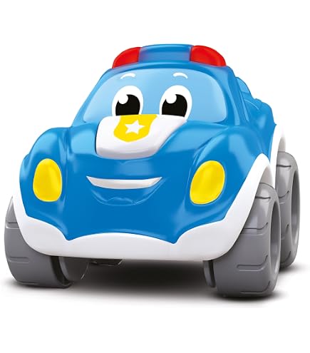 Clementoni Plüschtier Baby – Ökologisches Spielzeugauto, Robust & Bunt
