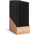Litter-Robot Carbon Filters by Whisker, 6-Pack - Litter Box Filter, Custom Fit for Litter-Robot, Absorbs Odors & Controls Moisture
