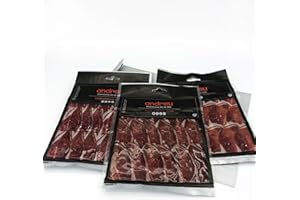 andreu - Centro de Paleta de Bellota Ibérica loncheado y envasado al vacío en sobres de 150gr - La parte más melosa y tierna 