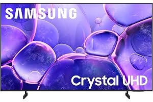 Samsung 55-Inch Class Crystal UHD U8000F 4K Smart TV (2025 Model) Endless Free Content, Crystal Processor 4K, MetalStream Design, Knox Security, Alexa Built-in