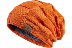 REDESS Czapka Beanie dla mężczyzn i kobiet Zimowe ciepłe czapki Działania Slouchy Grube Czapki Czapki