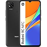 Xiaomi Redmi 9C - Smartphone da 6.53 ", 3 GB + 64 GB, Dual Sim, Android 10.0, Grigio (Midnight Grey)