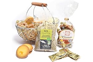 BISCUITERIE DES MARAIS Panier garni - Douceur des fêtes