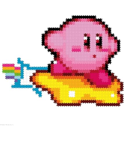 nanoblock Kirby Sleep Model NBCC161 Puzzle di blocchi da costruzione per adulti e bambini, kit di modelli in plastica con mini mattoncini sono ottimi regali di gioco per ragazzi, ragazze e adulti