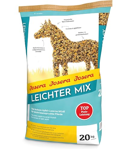 Marstall Premium-Pferdefutter „Turnier“ (20 Kg) – Mit 40 % Hafer, Schnelle Energie & Hochverdaulich