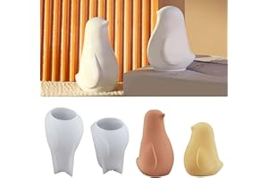 ‎EPODA EPODA 2Pcs Silikon Gießform Vogel Silikonformen Gießformen Frühlingsvogel Ostern Silikonformen Gips Vogel DIY Basteln Osterdekoration