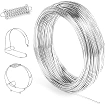 Fil Aluminium 1mm X 50m - Argent - DIY Bijoux Artisanat