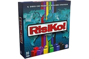 SPIN MASTER GAMES Editrice Giochi, Risiko, Giochi in Scatola, Risiko Classico Edizione 2023, Giochi di Società e Strategia per Famiglia e Amici, Giochi da Tavolo per Adulti e Bambini, da 3 a 6 Giocatori, 10+ Anni