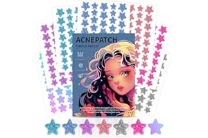 PIXLINE Parches Granos Pimple Patches Star - Acne Patch con Aceite De Árbol De Té Y Ácido Salicílico, Utilizar Día y Noche Parches Acne, Impermeable Pueden Deshacerse Espinillas Puntos Blancos(280PCS)