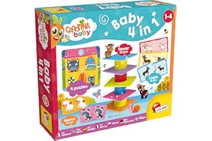 LISCIANIGIOCHI Lisciani 79872 Carotina Baby, 4-in-1-Spiel