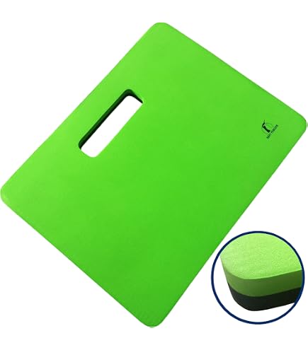 Tapis Coussin Protection Genoux 480x320x36mm - Mousse EVA Résistante Huile Acide Carburant