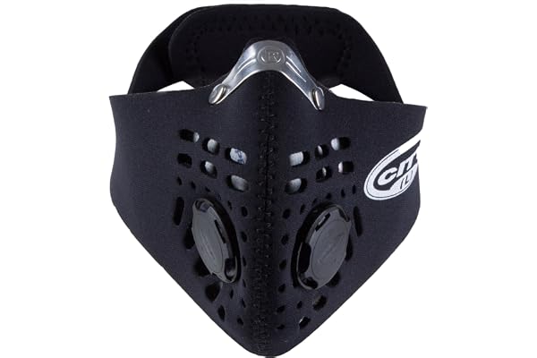 Respro City Masque Anti-Pollution Noir Noir Moyen