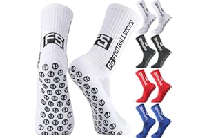 Utensilsto 4 Paare Fußball Socken Jungen Grip Socken Fussball Socken Kinder Anti Rutsch Football Socks Rutschfeste Sportsocken Für Fussball Basketball Laufen Rugby Tennis