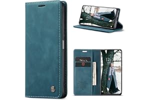 Phernykas Handyhülle für Xiaomi Redmi Note 11/11S/12S Hülle Leder,Magnetische Klapphülle mit kartenfach und Standfunktion Smartphone Schutzhülle Lederhülle Redmi Note 11 Flip Book Case (Blaugrün)