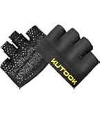JerkFit Raw Grips 3.0, 2-Finger Gymnastikgriffe aus Leder - Klimmzuggriffe zum Schutz der Hände - Handgriffe für Gymnastikstangen, Handflächenschutz für Sportler zur Vermeidung von Rissen und Blasen