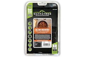 Wayfayrer All Day Breakfast 300g Ready to Eat, Hot or Cold, Meal Pouch Recommended for Duke of Edinburgh's Award Expeditions, Camping, Hiking, Fishing and Outdoor Adventures