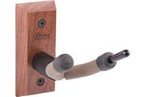 String Swing CC01V Support mural pour violon Noyer Noir