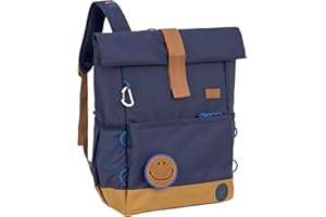 LÄSSIG Kinderrucksack mit Brustgurt Freizeitrucksack wasserabweisend, 12 Liter/Medium Rolltop Backpack