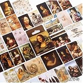 GUGUK Leonardo Da Vinci Temalı 45 Adet Sticker Seti &bull; Bullet Journal