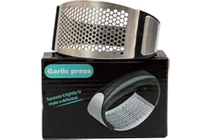 Presse ail / concasseur à gousses d ail manuel / presse ail manuel / hachoir a ail / accessoire cuisine facilement en acier inoxydable outil de cuisine pratique ustensiles de cuisine /idée cadeau