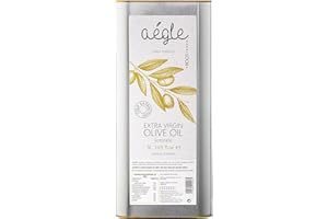 BIOTOPOS BY NOOS TRADE GREECE PREMIUM ORGANIC EXTRA VIRGIN OLIVE OIL Aegle 5 l wczesne żniwa tłoczona na zimno oliwa z oliwek extra virgin, najwyższej jakości bogata w polifenol grecki EVOO, monovarietal green Koroneiki, Single Estate, Messenia, puszka 5 l