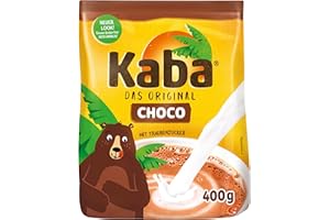 ‎KABA Kaba Choco 400g Beutel Trinkpulver, das Original Kakaopulver zum Anrühren in kalter und warmer Milch