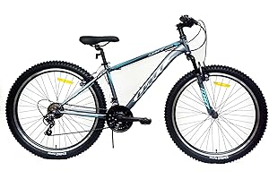 DEPORBIKES Bicicleta de montaña 26 Pulgadas | Bicicleta 21 Velocidades Shimano + Frenos de Disco + Rueda 26" x2.3 + Suspensión Delantera | Mountain Bike Premium para cuidad o montaña