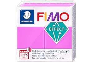 STAEDTLER- fimo Argilla da Modellare, Colore Viola Fluo, 8010-601