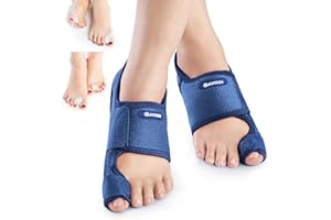 ADEPOY AVIDDA Bunion Corrector,Bunion Pain Relief Toe Separators Kit,Adjustable Size Hallux Valgus Correction Bunion Splint Corrector for Men and Women,Day Night Support