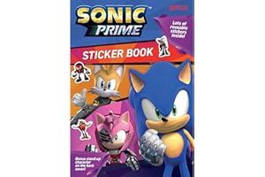 ALLIGATOR 3606/SPSB Sonic Prime - Libro de pegatinas, multicolor