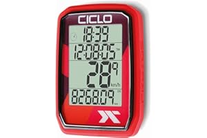 ‎CICLOSPORT CICLO PROTOS 105 verkabelter Fahrradcomputer, mit 5 automatischen Funktionen