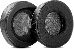 TaiZiChangQin Ulepszone nauszniki, wymienne poduszki do uszu, kompatybilne ze słuchawkami Sony MDR 7505 MDR-7505 MDR-V55 MDR V55 (materiałowe nauszniki, czarne)