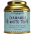 Sancha Tea Boutique, Chamomile White Tea, 25g Silver Needle White Tea Buds, Antioxidant Rich, Supports Calm & Relaxation