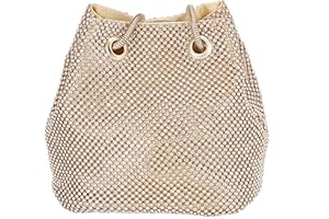 CORIOS Bolsa de Noche para Mujer Diamantes de Imitación Clutch Bolso de Fiesta Elegante Bolso de Hombro Bolsos Bandolera Bolsas de Mensajero para Fiesta de Graduación Boda Banquete Dorado