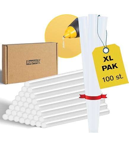 Ideen mit Herz | Draadloze heetlijmpistool | krachtig | 15 cm x 5,5 cm x 17 cm | incl. LED-werklamp, laadindicator en patronen