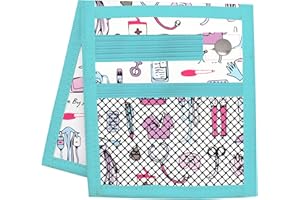 AQOS Infermiere accessori - Borsa infermiera - Forbice infermiere - Gadget infermiera - Organizer Infermiere tasca - Portapenne da taschino infermiere - Porta oggetti infermiere tasca - Nurse gadget