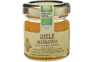 Miele biologico di Ailanto - Italiano non Pastorizzato | Apicoltura Colle Salera (40 gr)